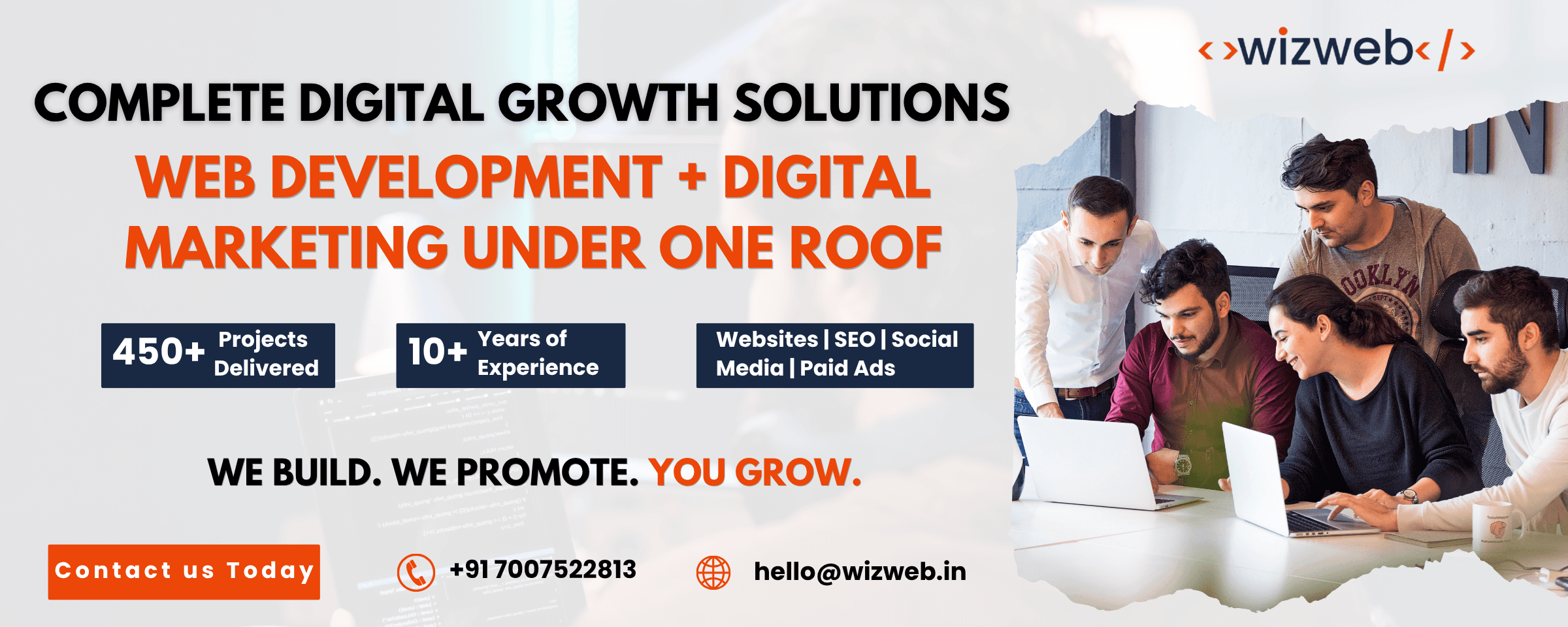 Experienced Marketing Experts – WizWeb All-in-One Online Marketing Solutions