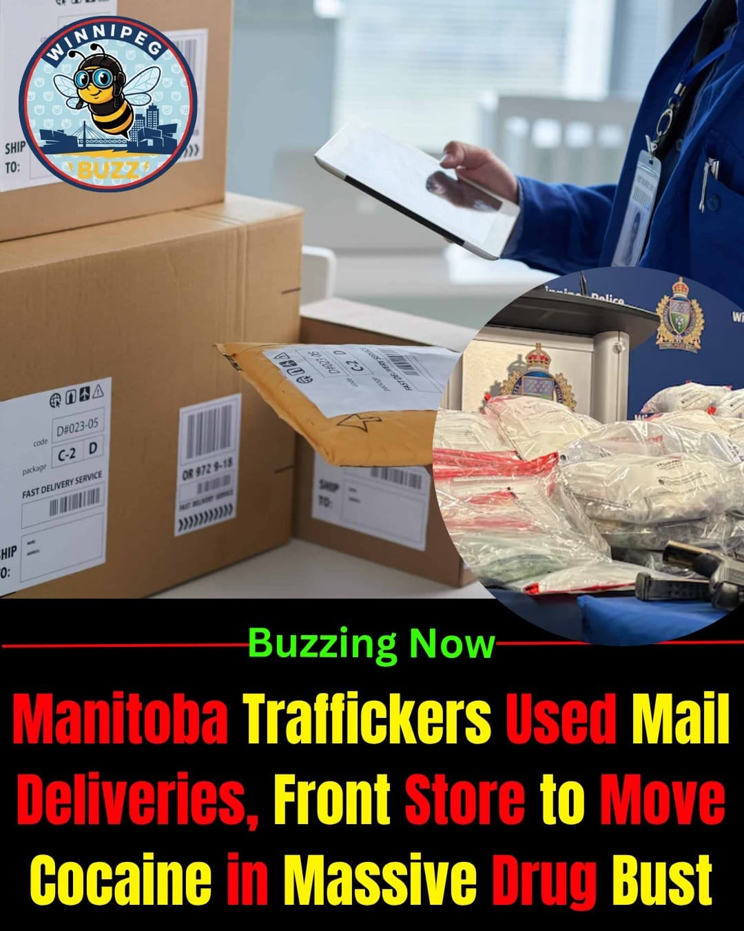 Manitoba Drug Traffickers Used Mail Shipments and Storefront Front to Move Cocaine Across Canada: Inside Project Puma