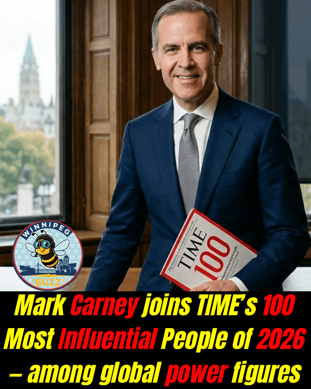 Mark Carney Named to TIME 100 Most Influential People of 2026