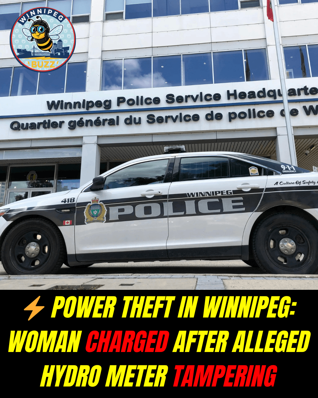 Winnipeg Woman Charged in Alleged Hydro Meter Tampering Case After Electricity Theft Investigation