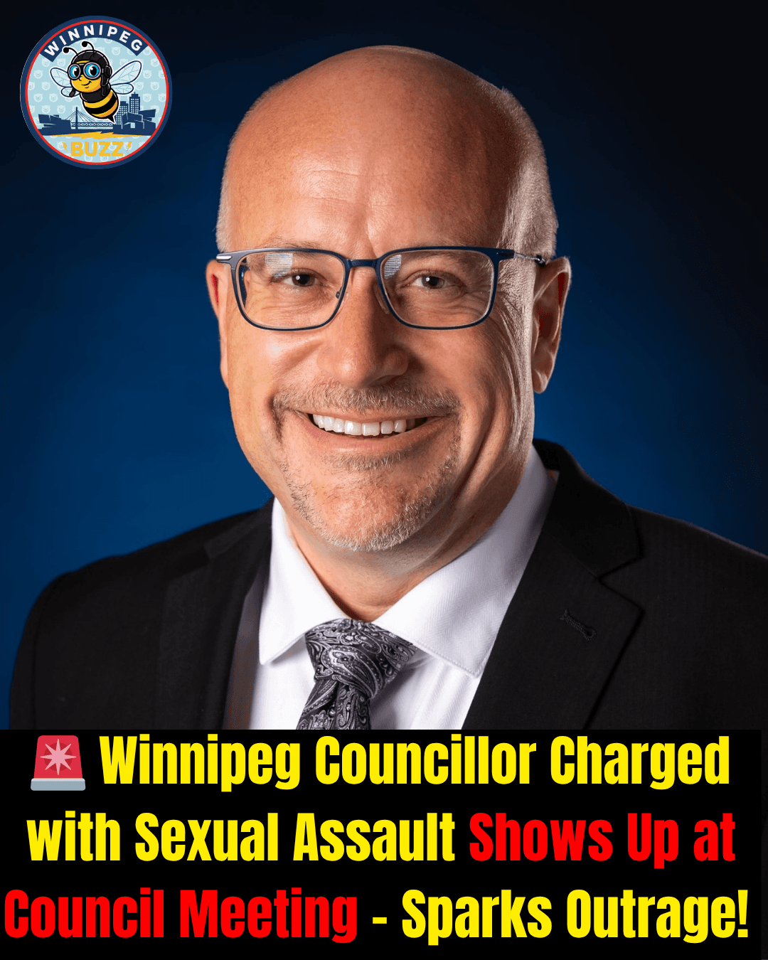 Winnipeg City Councillor Russ Wyatt Charged with Sexual Assault Appears at Council Meeting