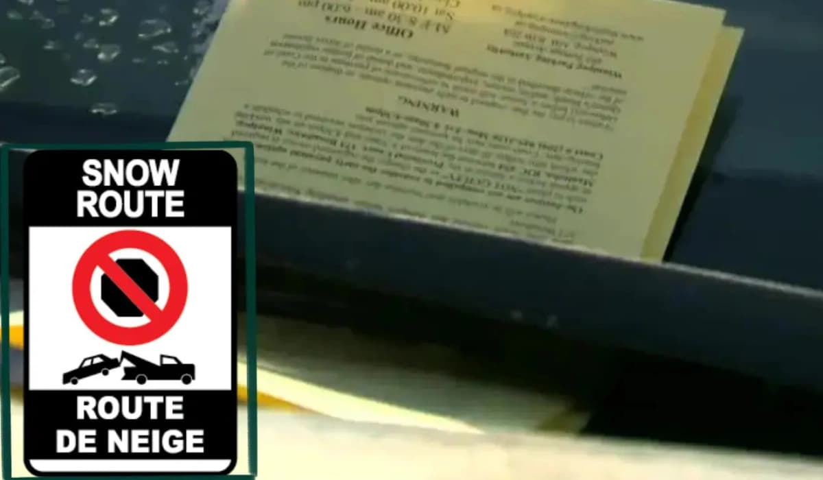 Cars being towed during Winnipeg winter parking ban after heavy snowfall