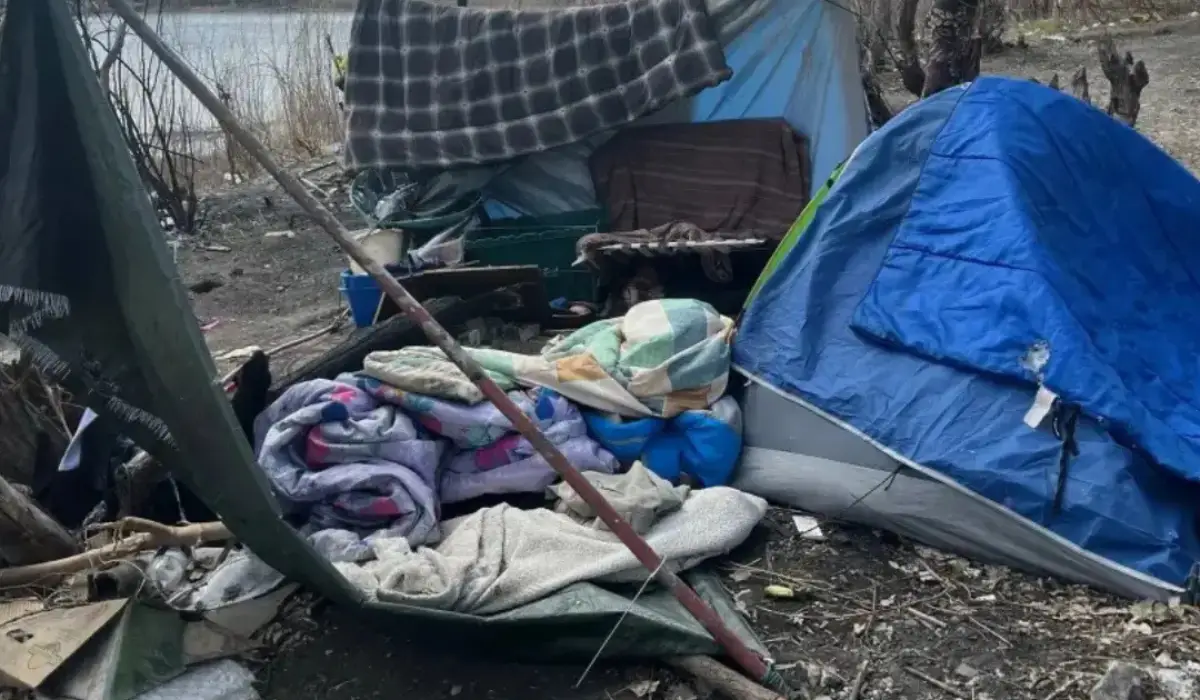 Homeless encampments in Winnipeg 2026 showing rising homelessness crisis and overcrowded shelters