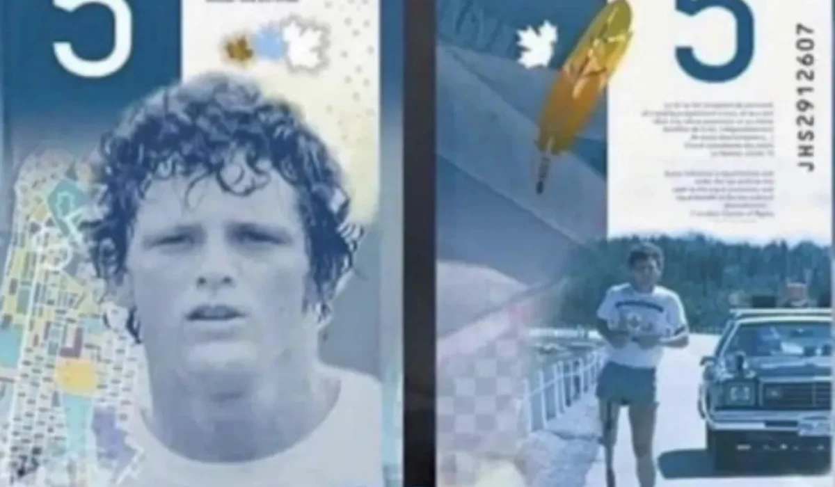 New Canadian $5 bill featuring Terry Fox design update 2026